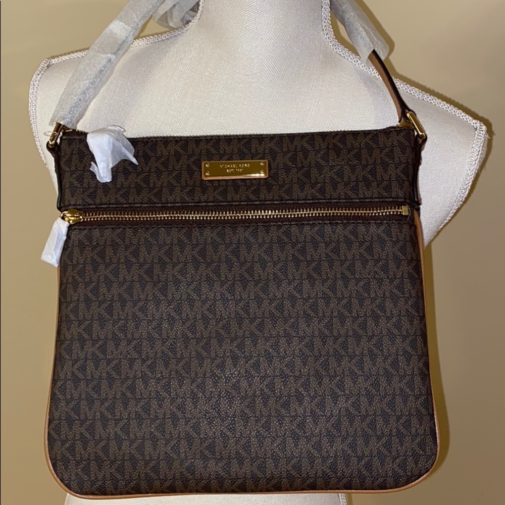 Michael Kors Brown Satchel Bag